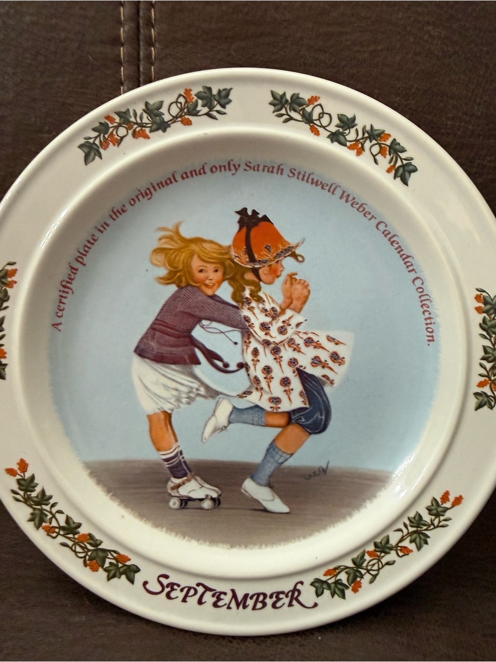 September from Sarah Stilwell Weber. Newell Pottery Co.